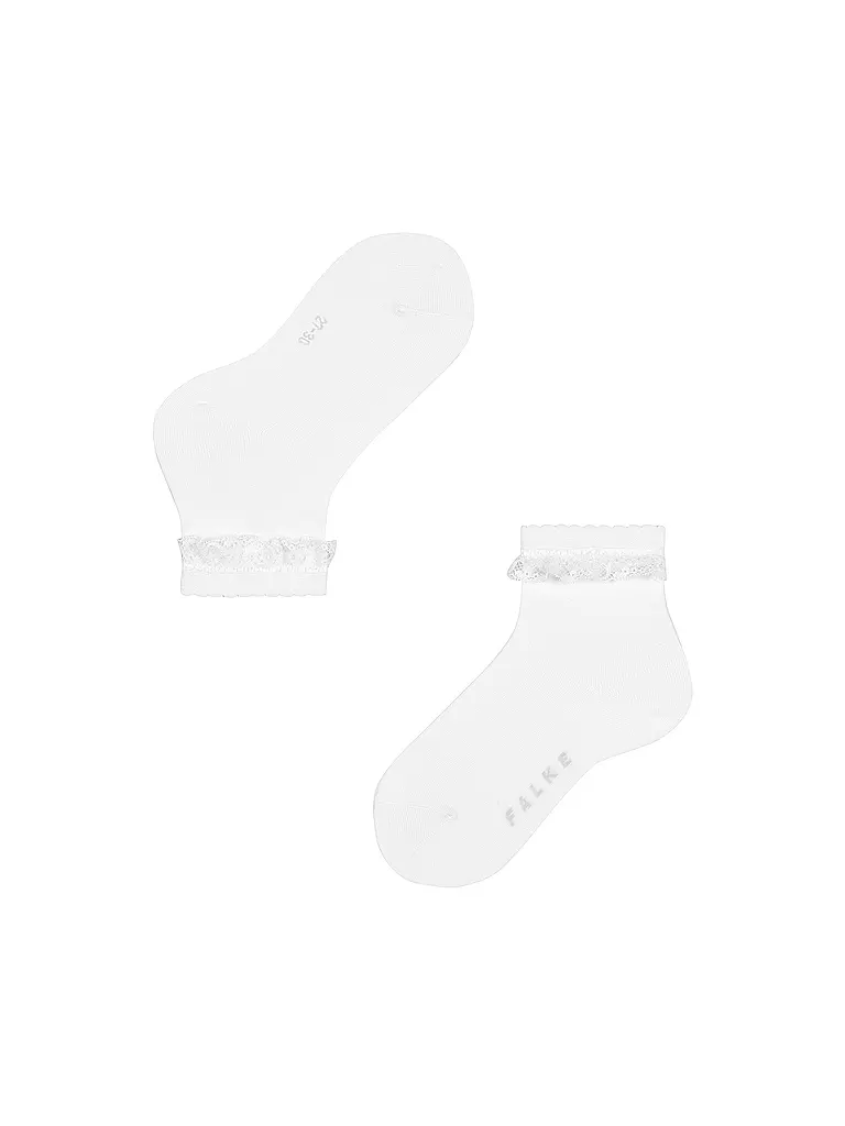 FALKE Kinder Socken white weiss