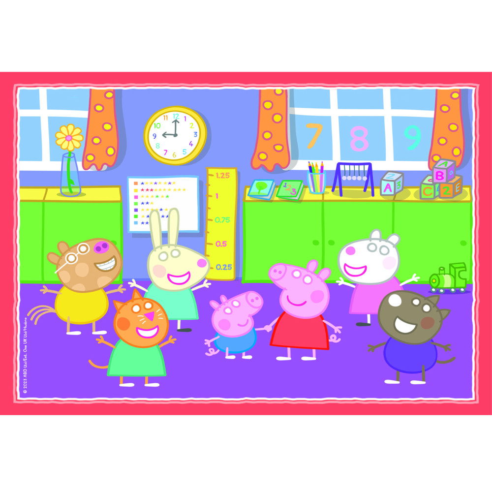 Clementoni Puzzel 4-in-1 Peppa Pig