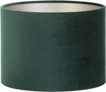 Light & Living lampenkap Velours donkergroen D 20 H 15 cm