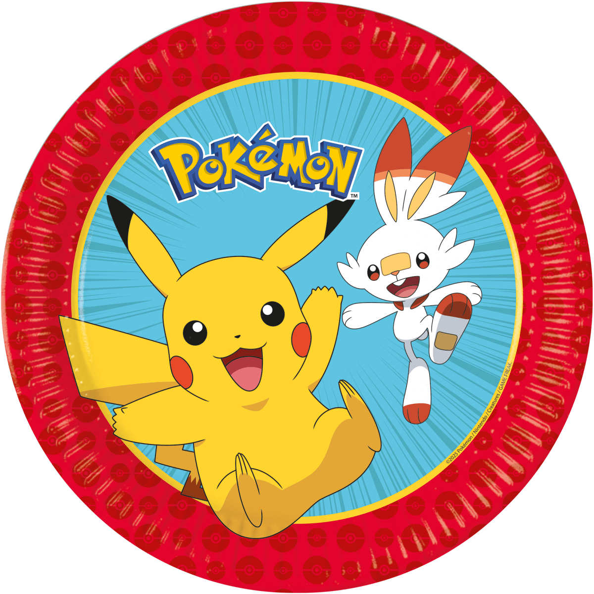 Pokemon Borden 23cm 8st