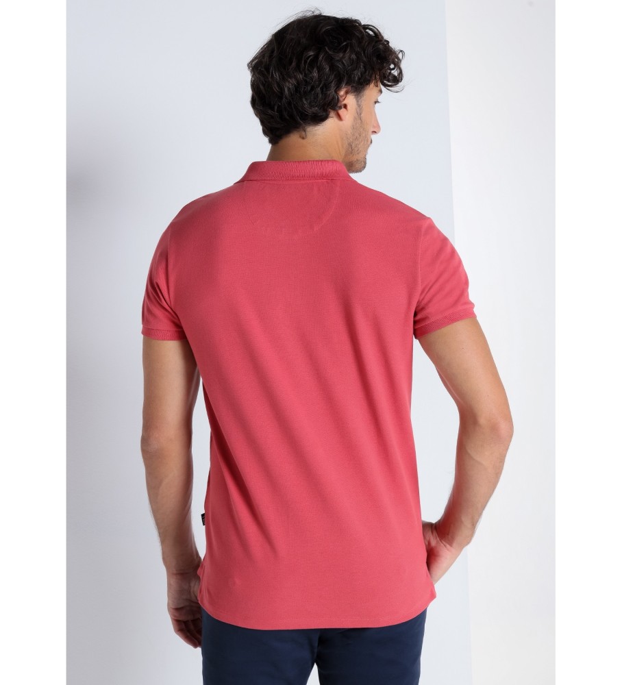 Victorio & Lucchino, Camisa polo vermelha de manga curta em piquê V&L