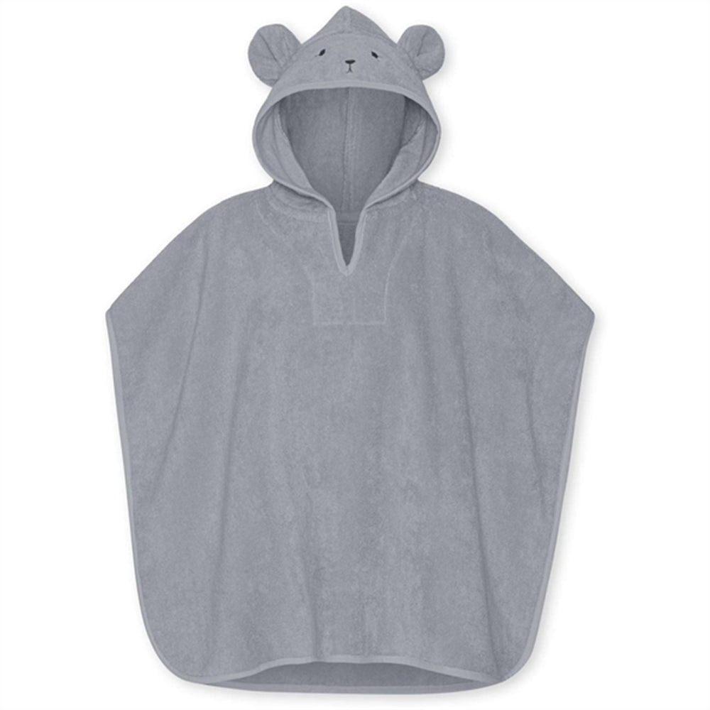 Terry Poncho Animal Bear - Konges Sløjd