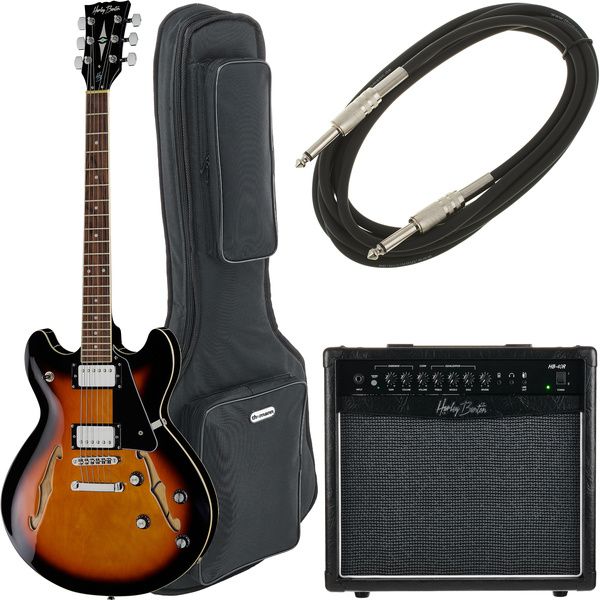 Harley Benton HB-35 VB Vintage Series Bundle