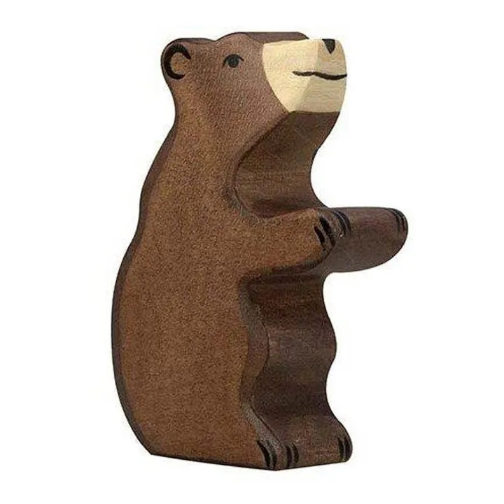 Holztiger Figurine en bois petit ours