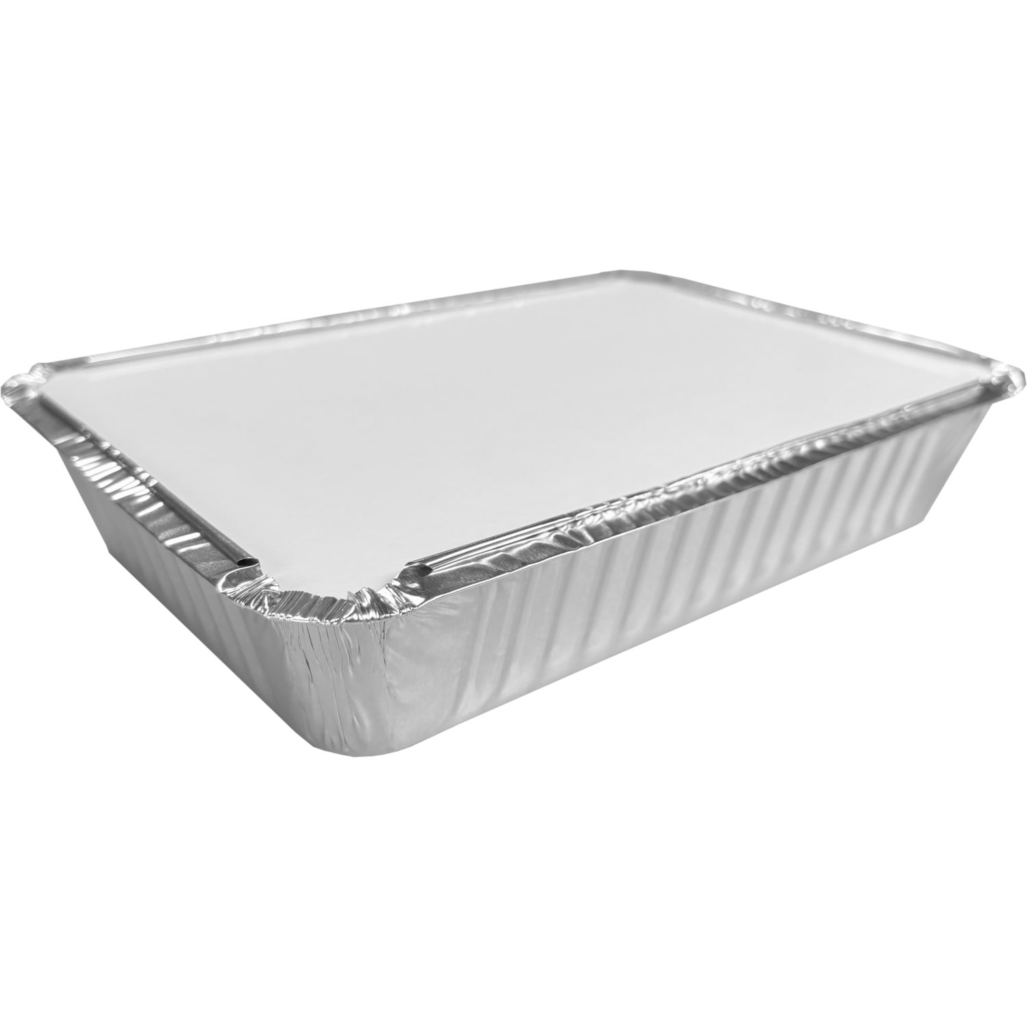 Depa Bak, 890ml, opstaande rand, incl. deksel, 218x156x37mm, zilver