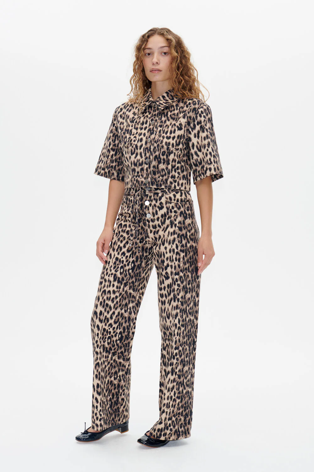 Baum und Pferdgarten  Nara jeans - Brown Baum Leopard