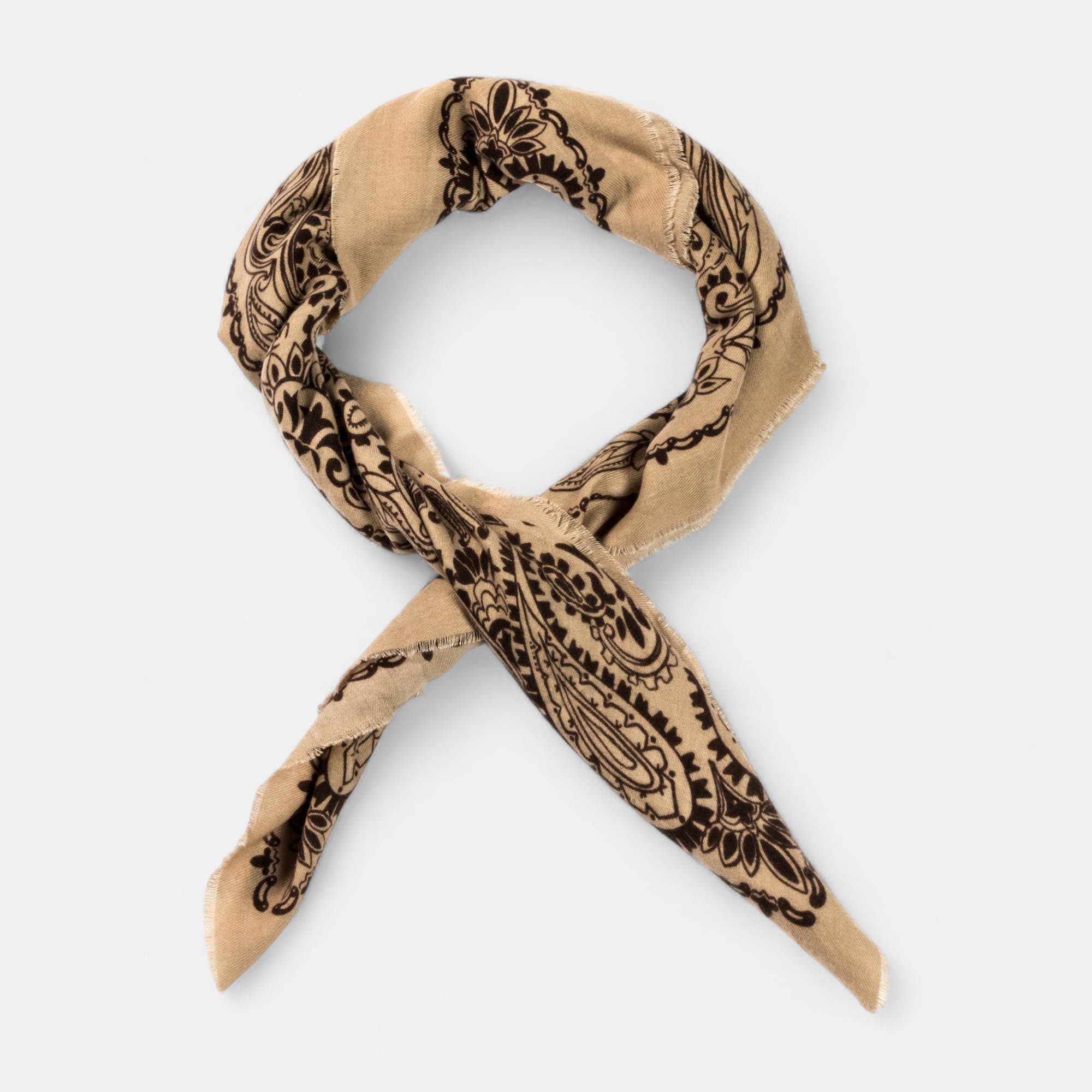 Foulard taupe