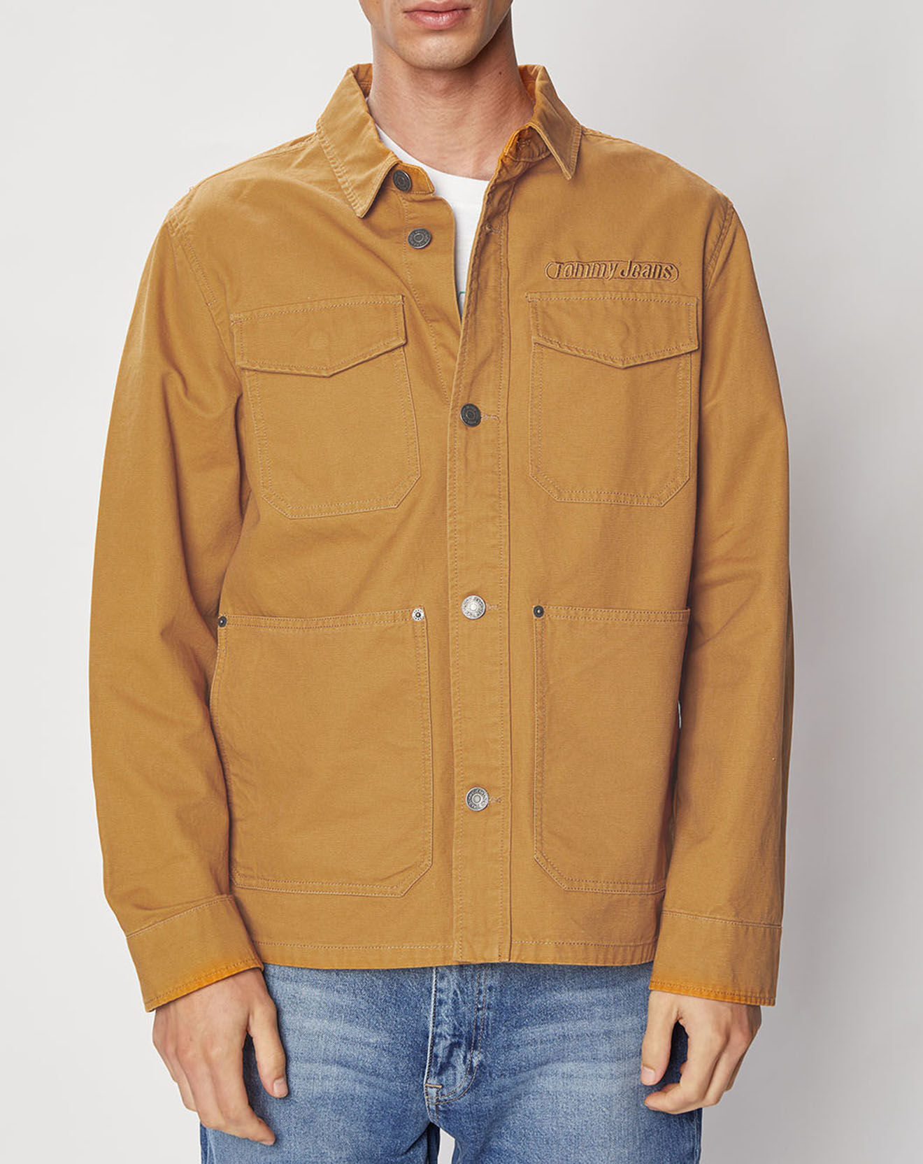 Tommy Jeans Veste saharienne Worker camel