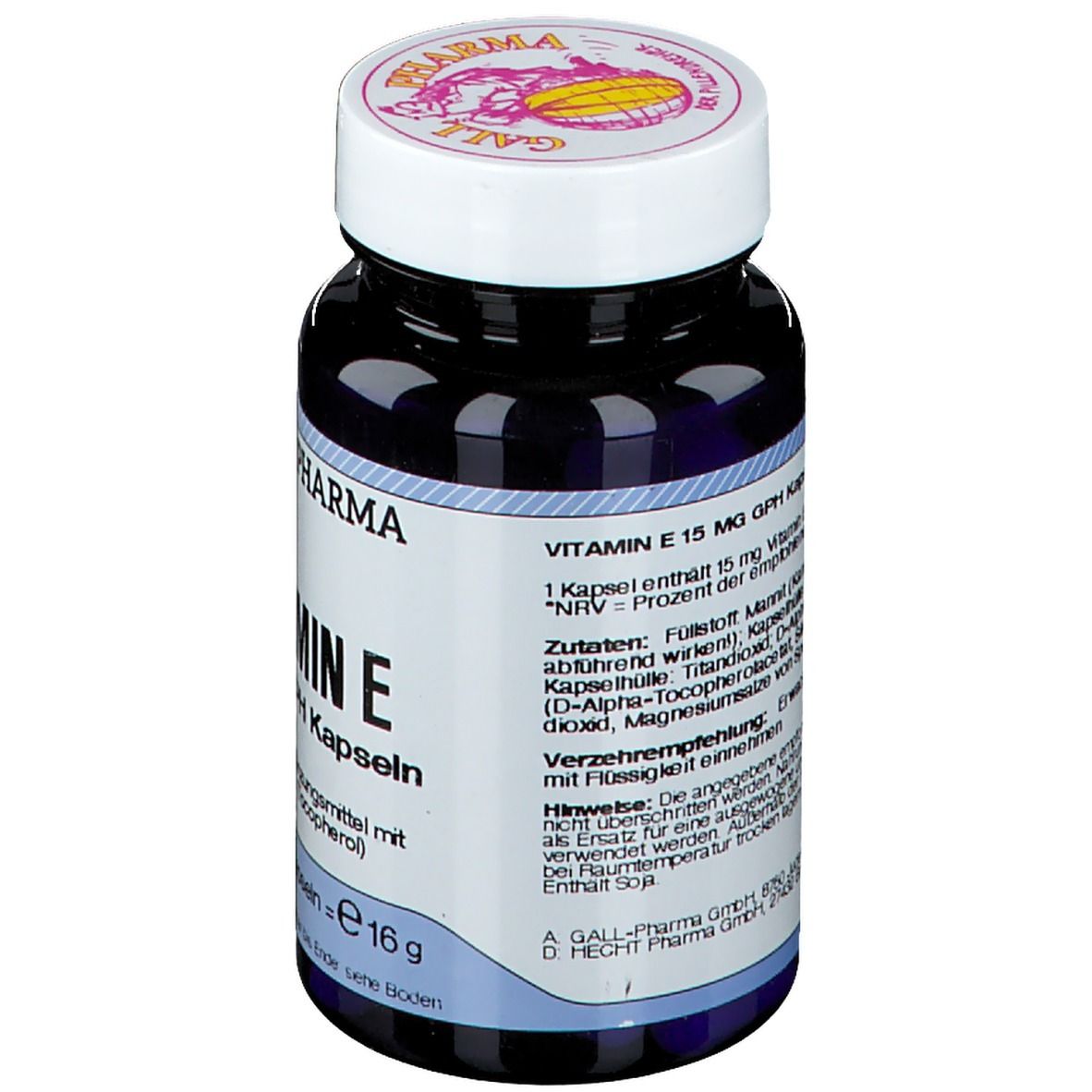 GALL PHARMA Vitamin E 15 mg