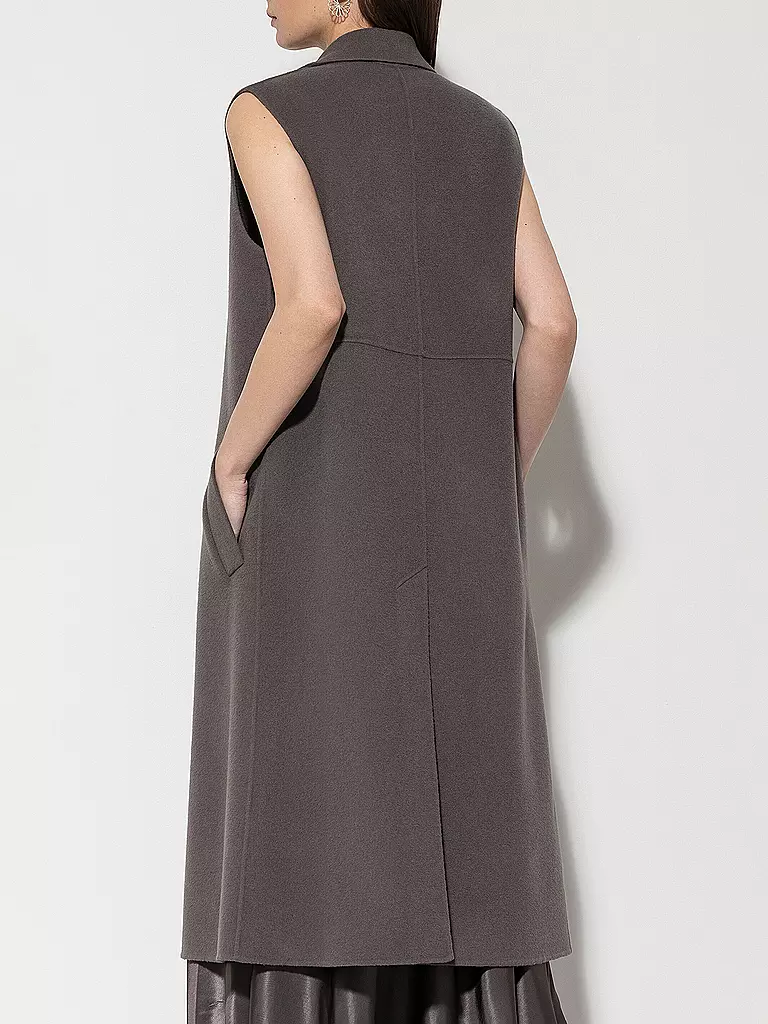 LUISA CERANO Gilet hellbraun