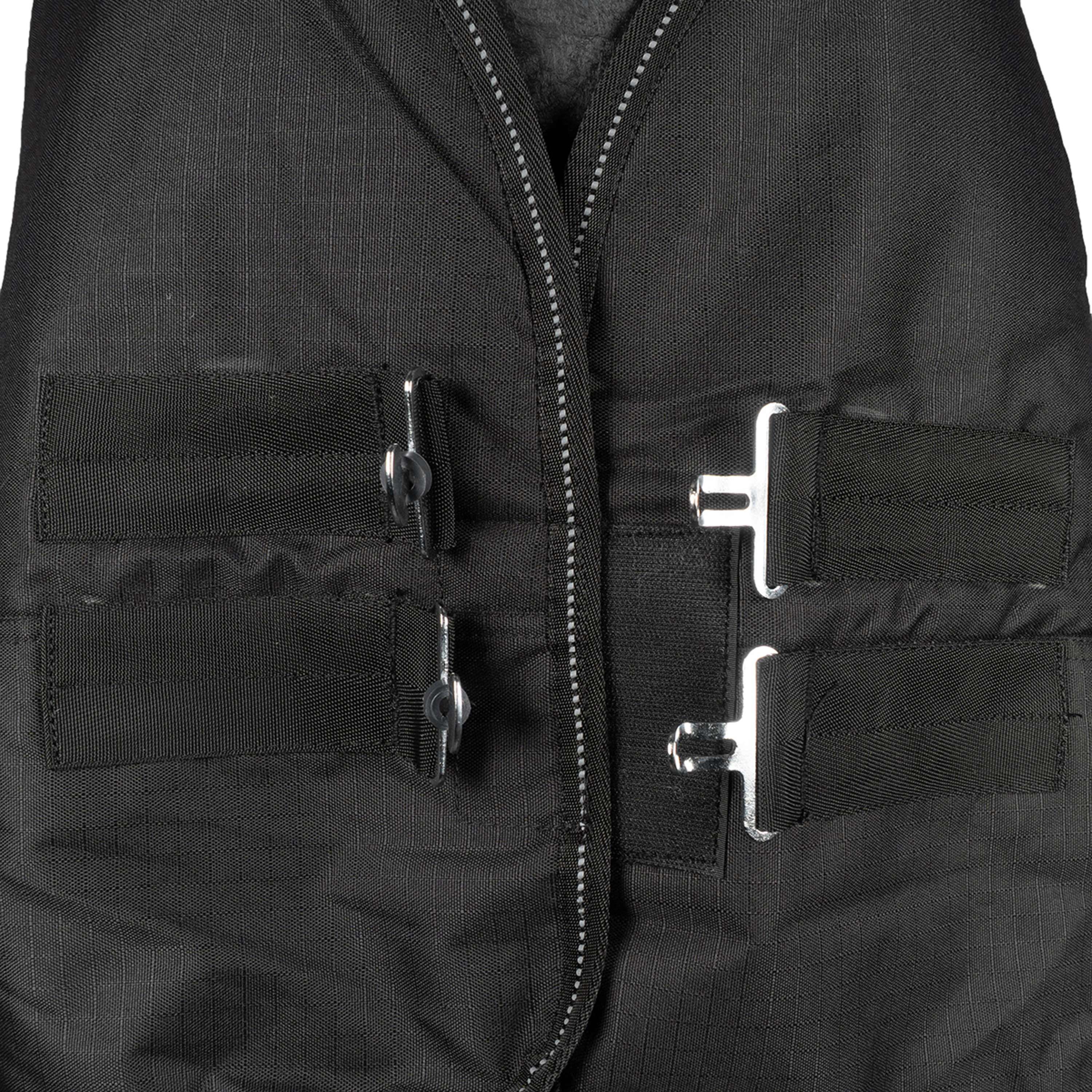 Waldhausen Outdoordeken Nordic High Neck 200g Zwart