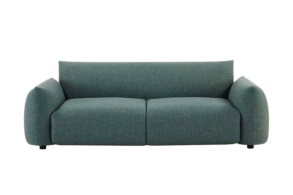 In- und Outdoor Sofa SEAHAWK 205cm türkis Aluminium Olefin wetterfest 2-Sitzer Couch