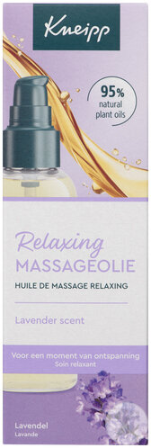 Kneipp Huile De Massage Lavande Relaxing Flacon Pompe 100ml