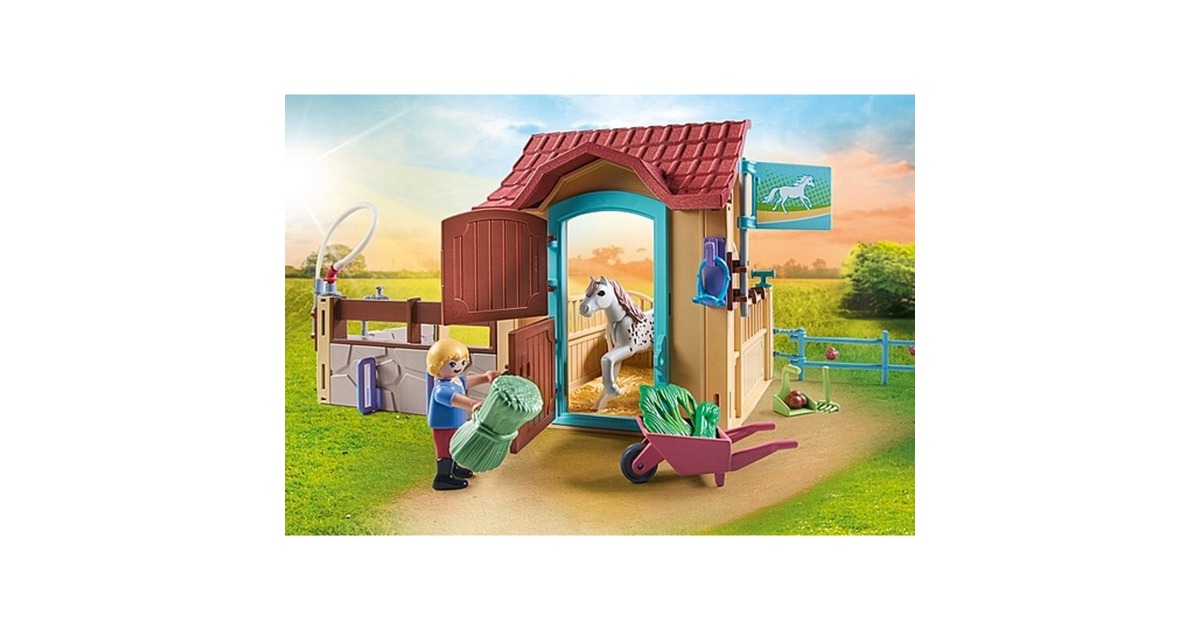 PLAYMOBILHorses of Waterfall - Manege Constructiespeelgoed  (71494)