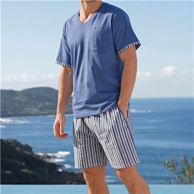 Pyjama homme à rayures - DODO HOMEWEAR®