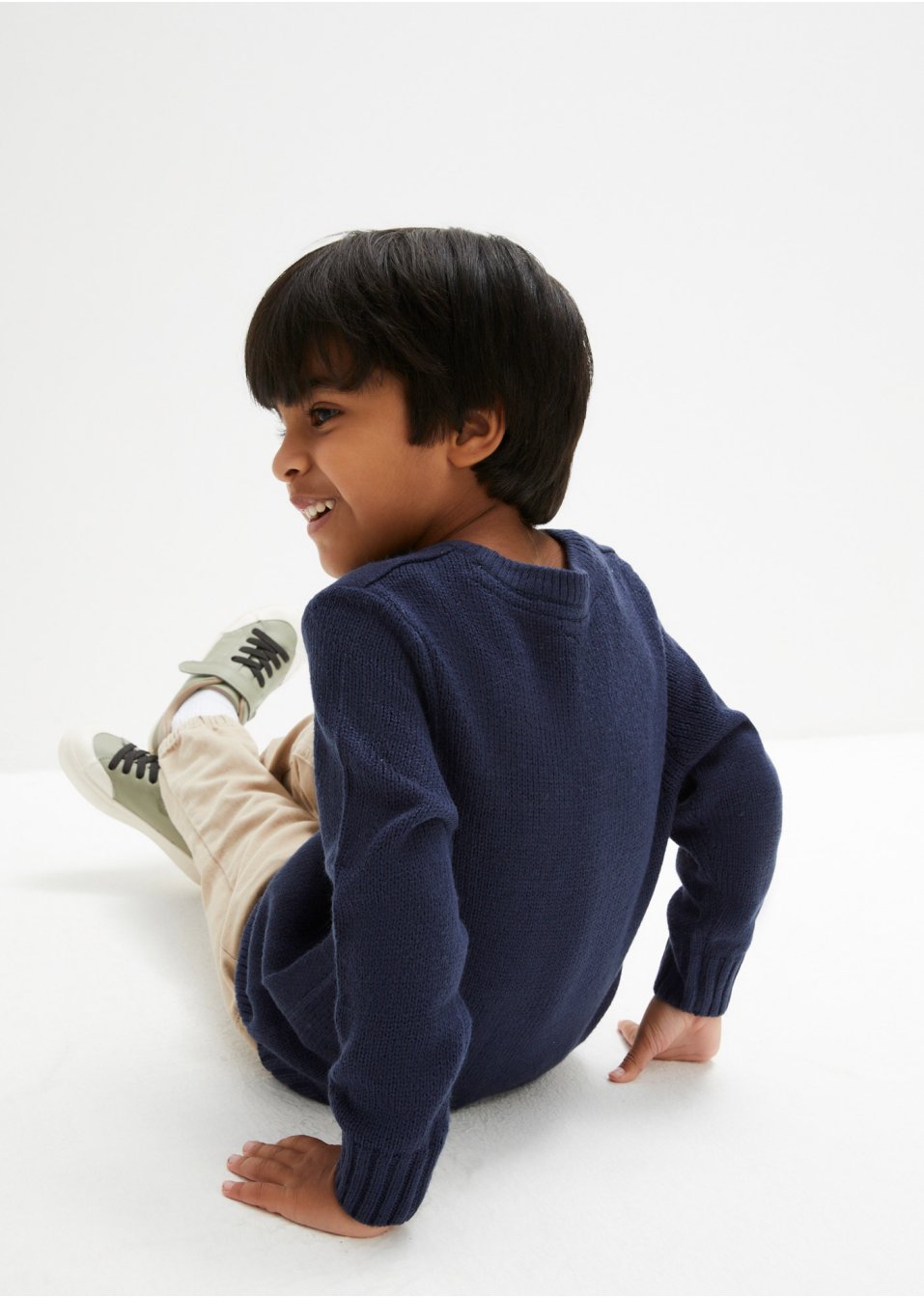 Pull en maille coton garçon