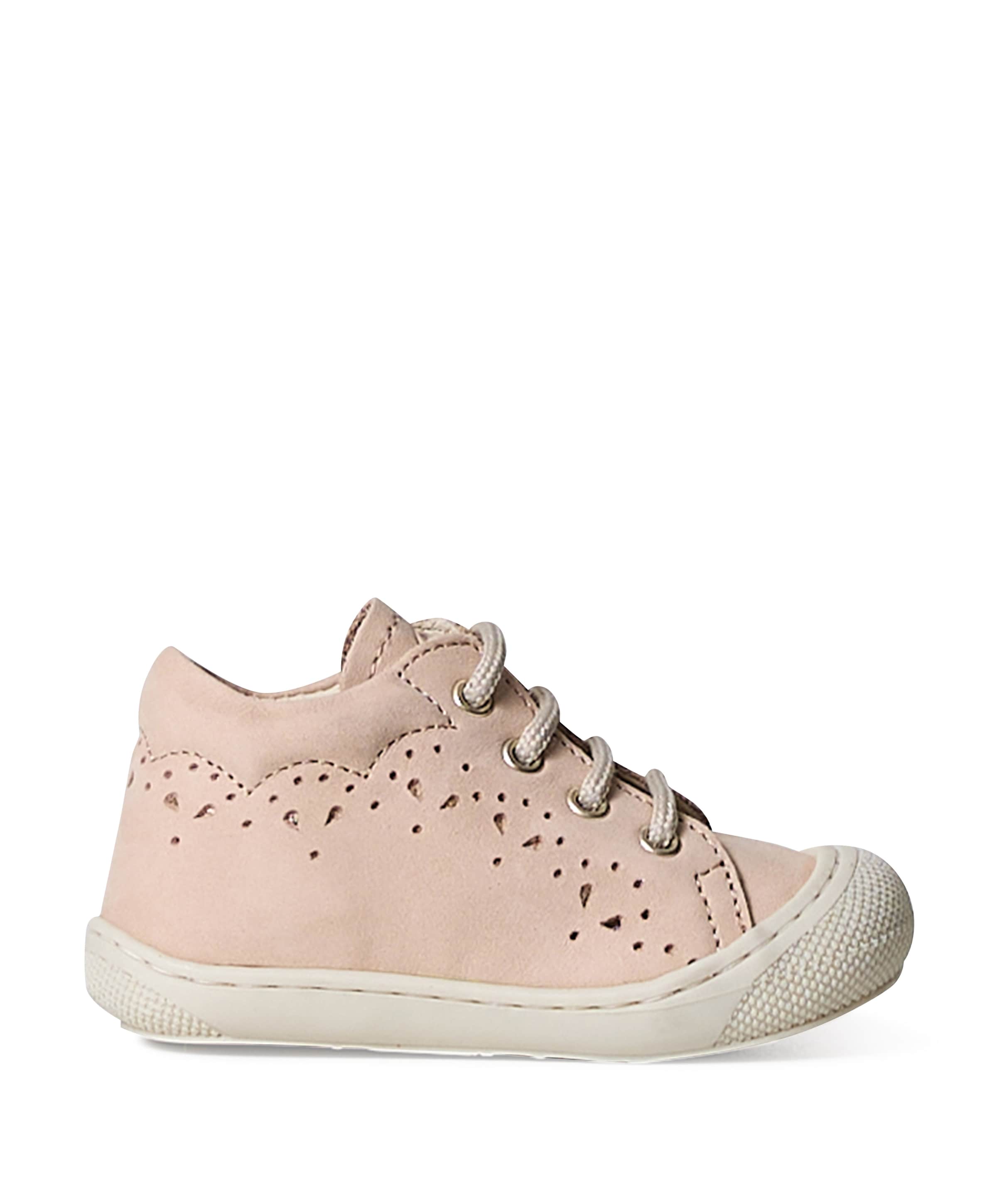 Naturino  Naturino lubby meisjes veterschoenen beige