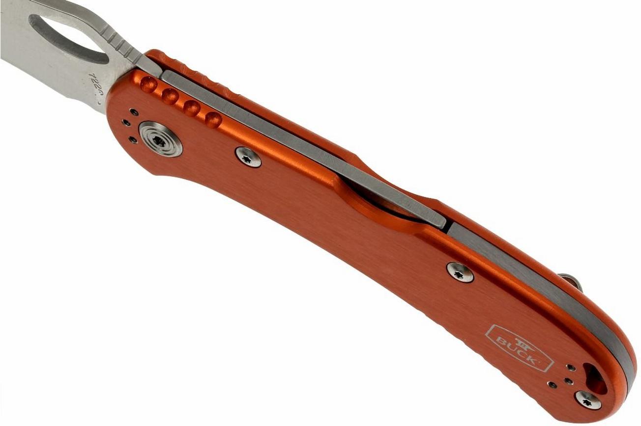 Buck 722 Spitfire 0722ORS1-B plain edge, oranje