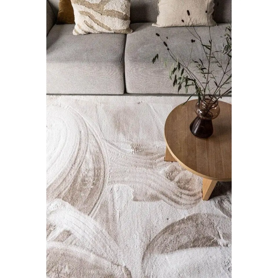 Interieur05 Hoogpolig Vloerkleed Lux Creme - 330 x 240 cm