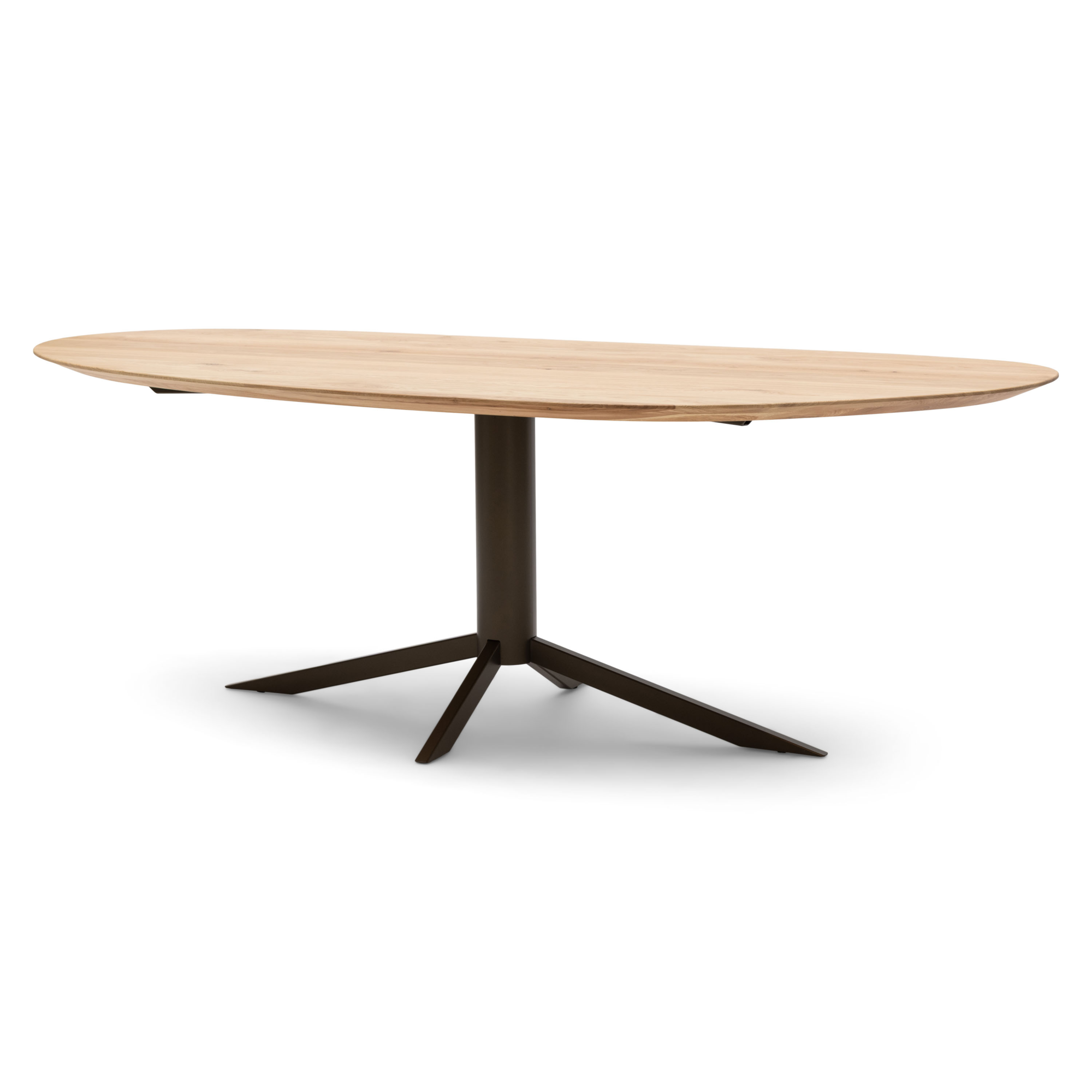 Eettafel Mavis groove naturel 200x90 cm