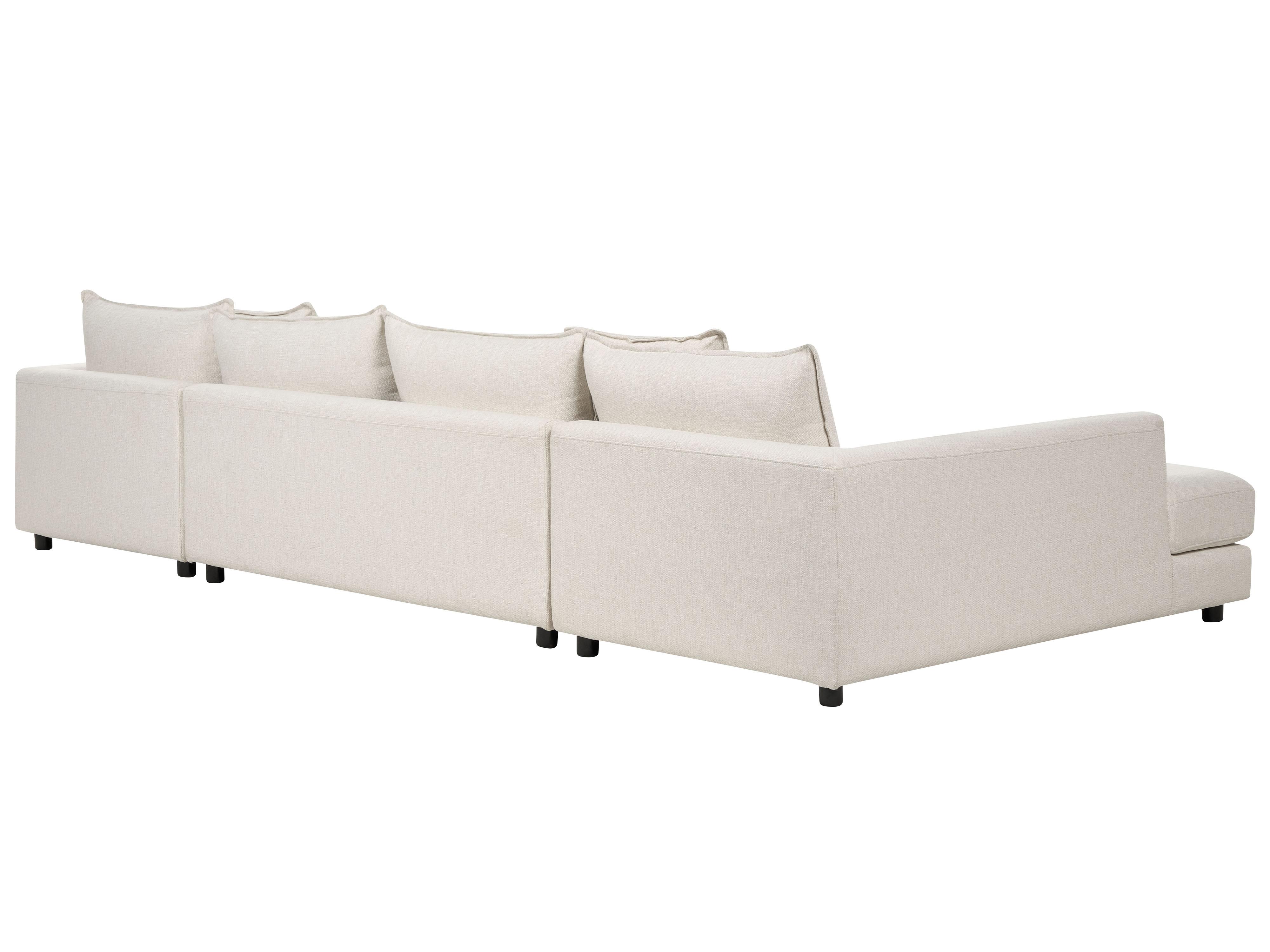 Hoekbank 5-zits LILVIKEN Stof Lichtbeige