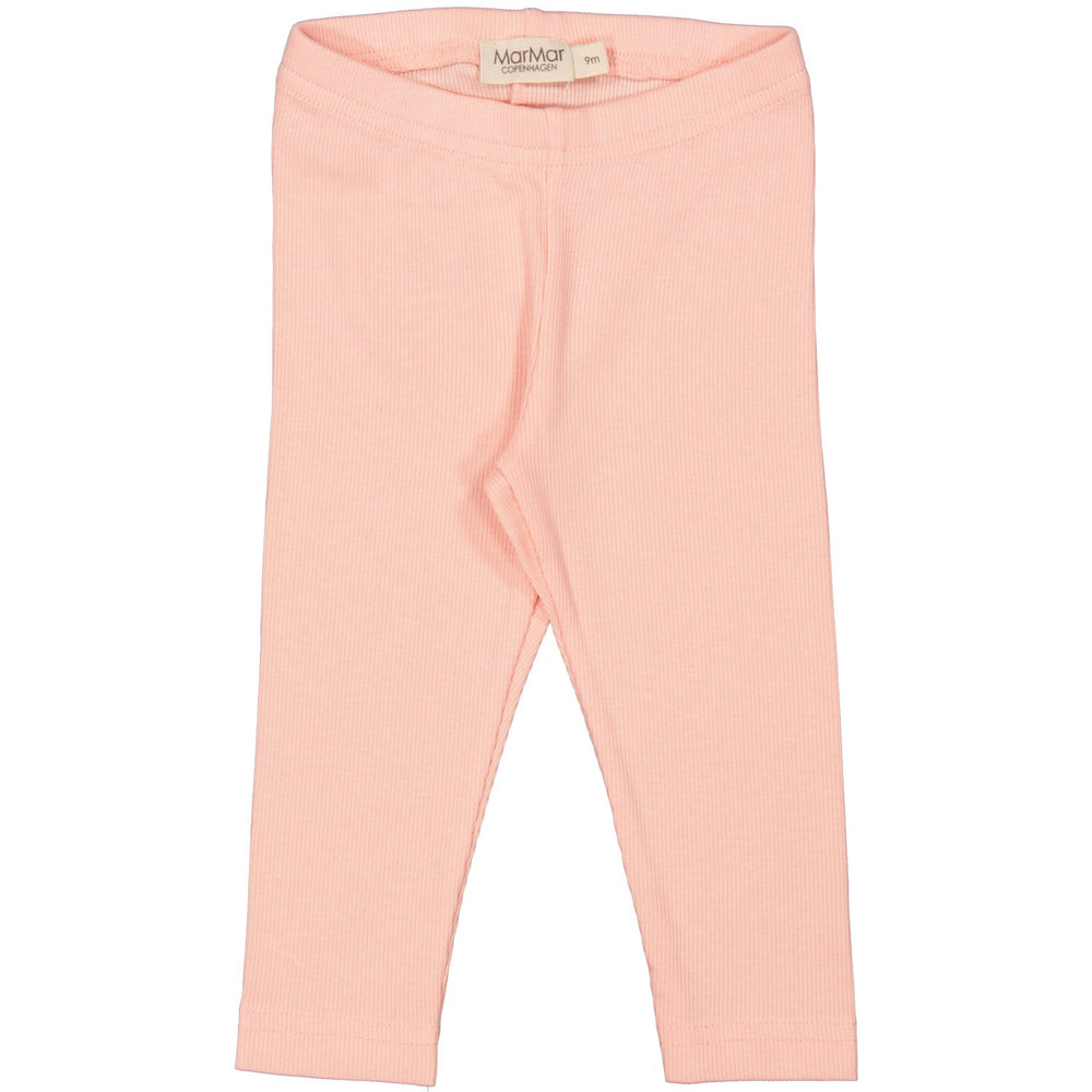 Køb MarMar Modal Fine Rib Soft Coral Leg Leggings