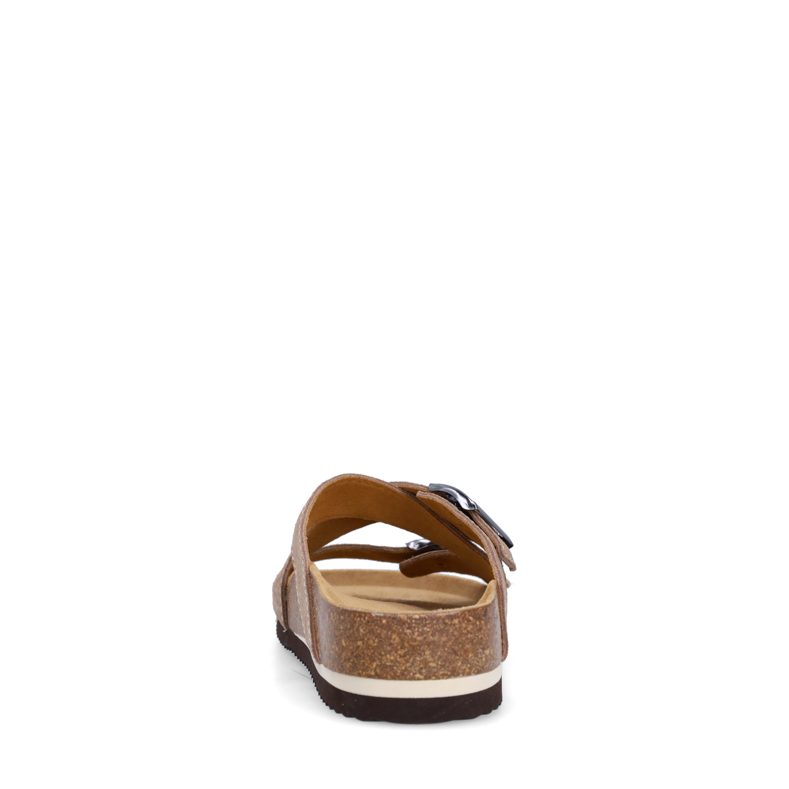 Beige suède slippers