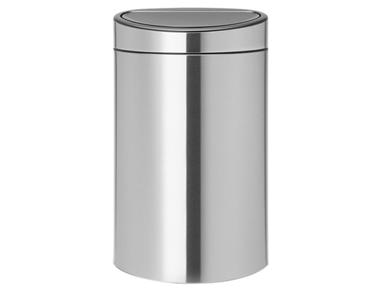 BRABANTIA - Poubelle Touch Touch bin new 40 L - matt steel - 114823