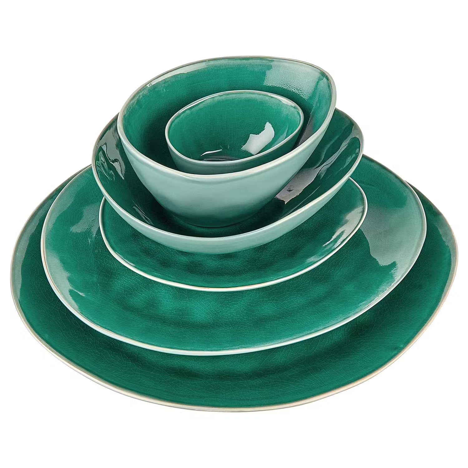 DE LA ROYA Dinnerteller 4er-Set