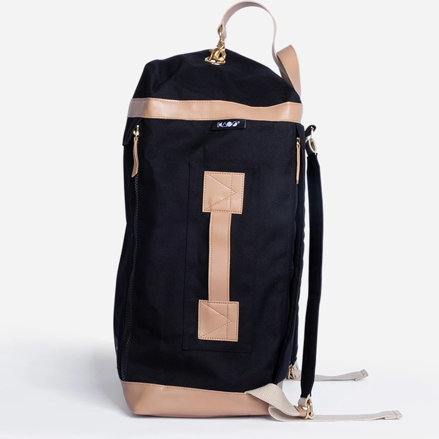 KAOS Weekend Bag schwarz  natur