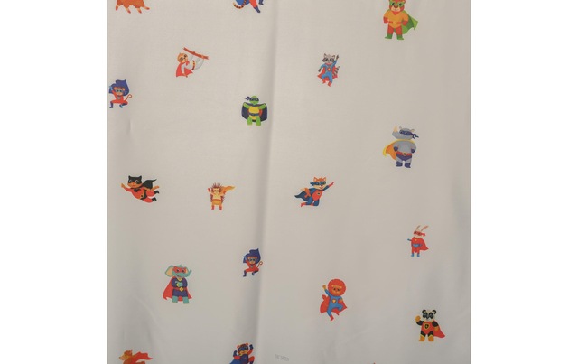 Kindervorhang.ch Vorhang »Little Heros 140 cm x 260 cm« Hakenaufhängung 1 Stk. tlg.
