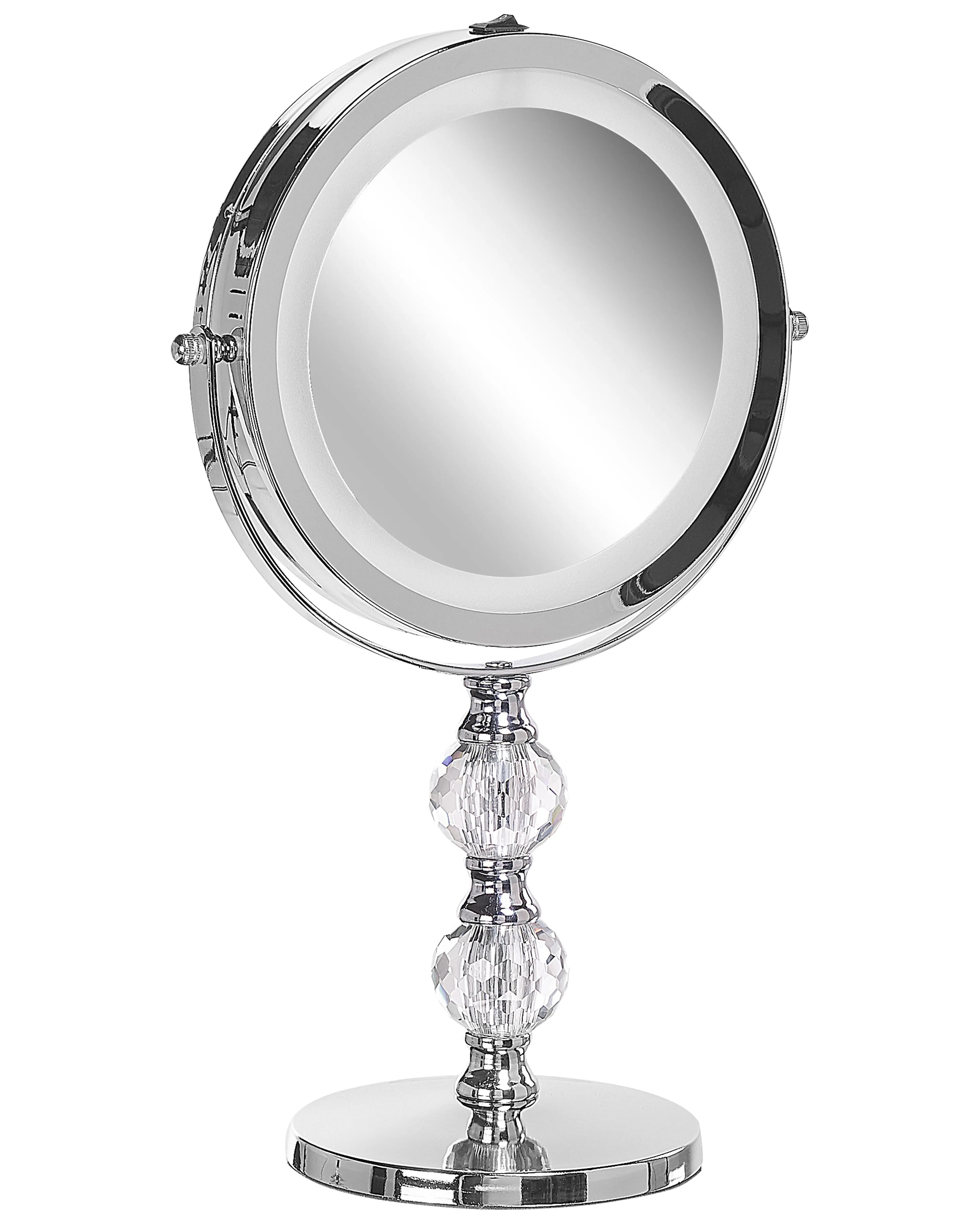 Make-up spiegel LED CLAIRA Zilver