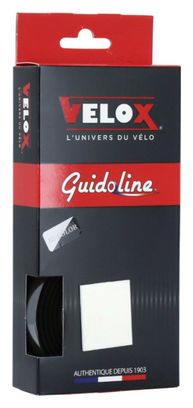 Ruban de guidon Velox maxi cork bicolor noir-blanc