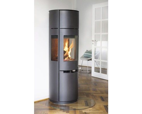 Aduro 9-7 stalen zwarte houtkachel, 6 kW