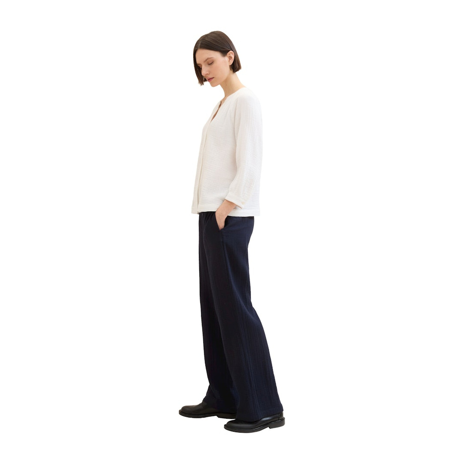 Tom Tailor Loose fit wide leg pants