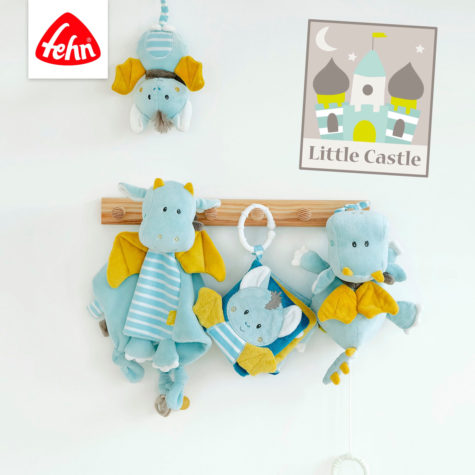 Fehn Spielbogen »Little Castle, 3-D-Activity-Decke« mit Krabbeldecke