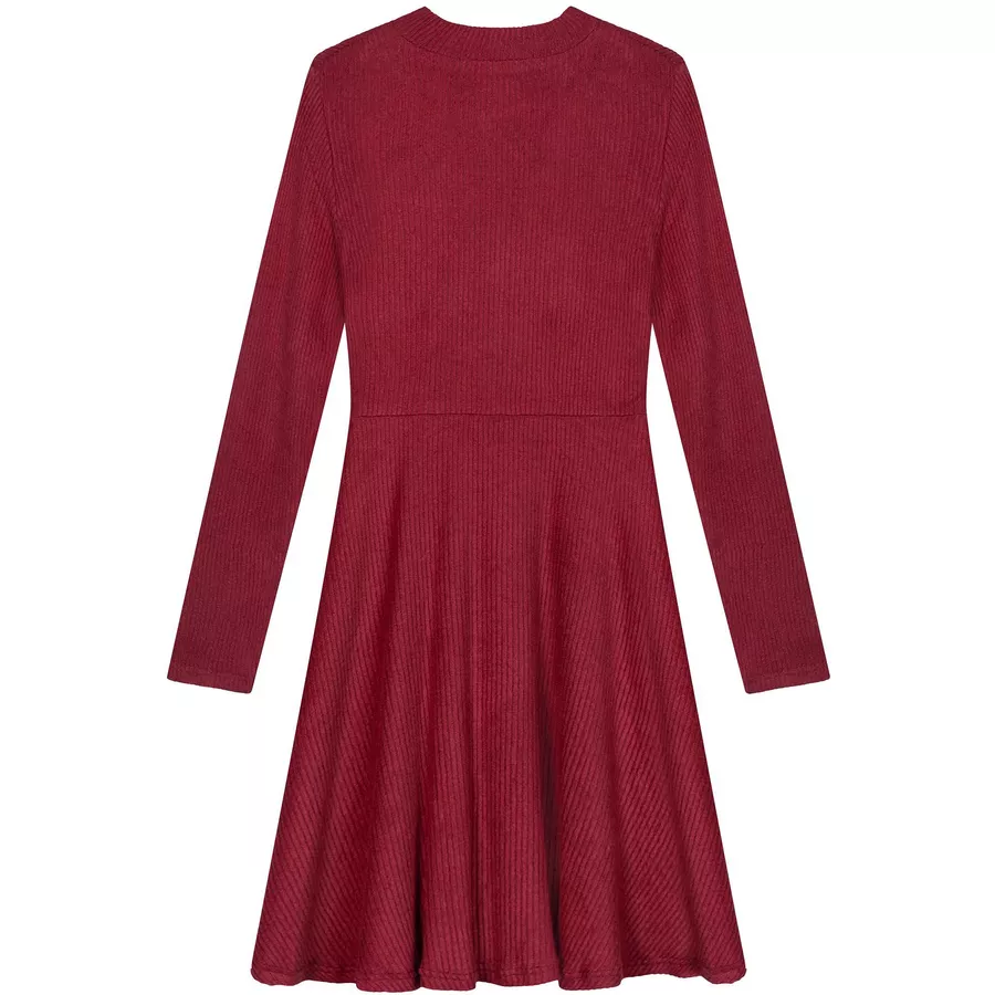 MINOTI Strickkleid Rot