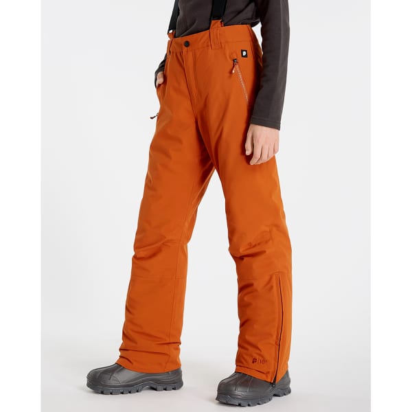 Pantalon de ski PROTEST SPIKET JR SNOWPANTS UMBERORANGE