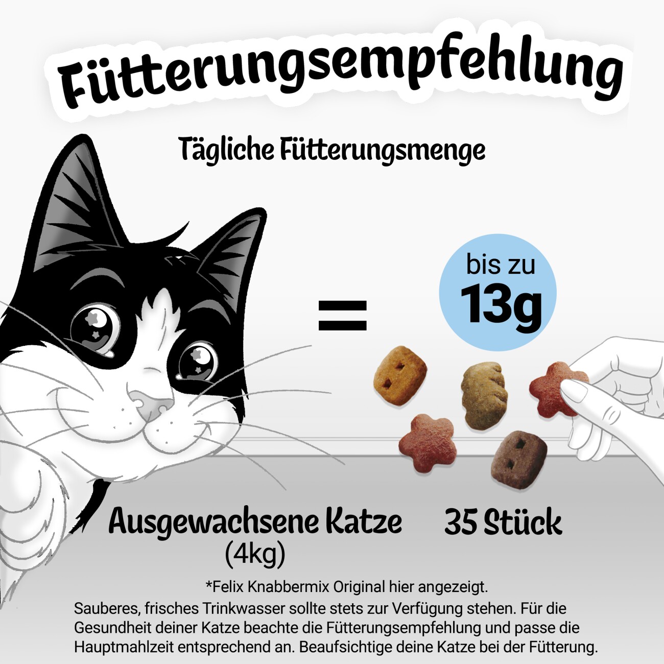 Felix KnabberMix 5x200g Strandspaß