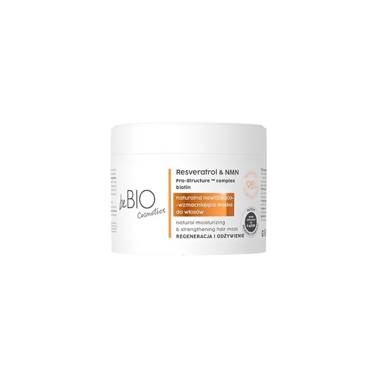 BeBio LONGEVITY Regeneration und Ernährung Natürliche Haarmaske 250 ml
