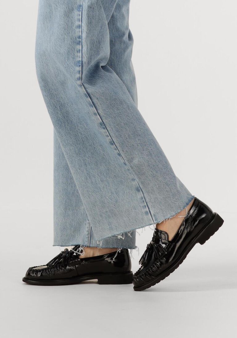 zwarte stefano lauran loafers pe2013