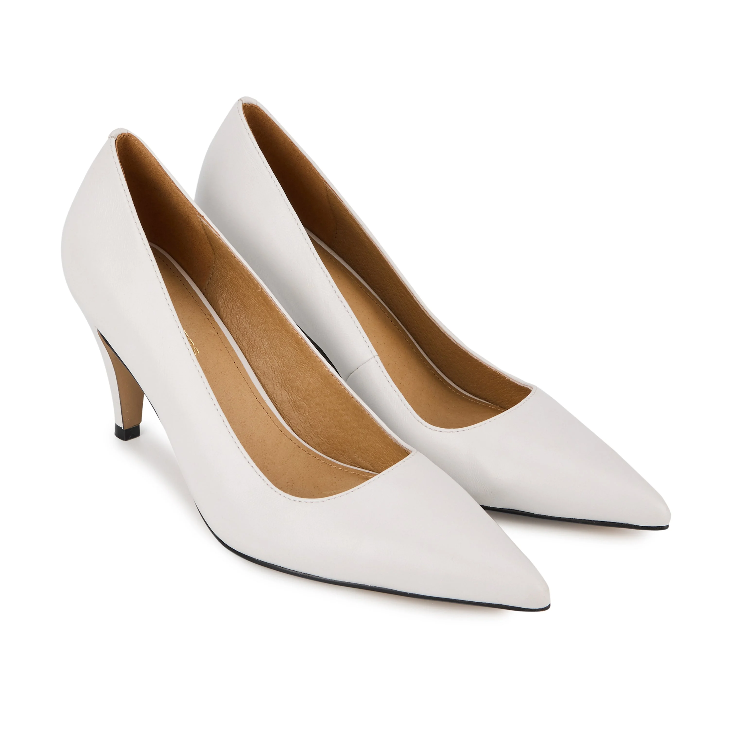 TYRA CUIR LISSE - Escarpins en cuir | Blanc