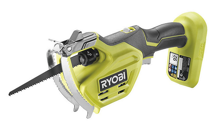 Scie à main sans fil sur batterie Ryobi One+ 18V 15cm (sans batterie)