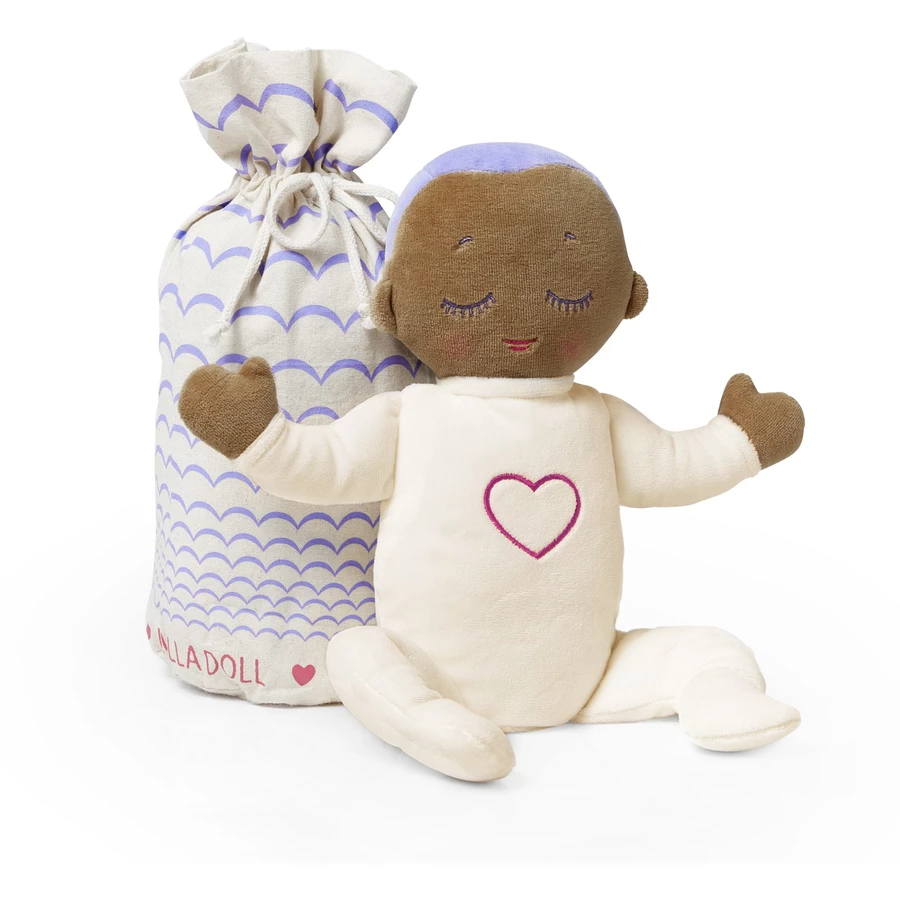 Lulla doll by RoRo Einschlafpuppe Lulla doll Lilac