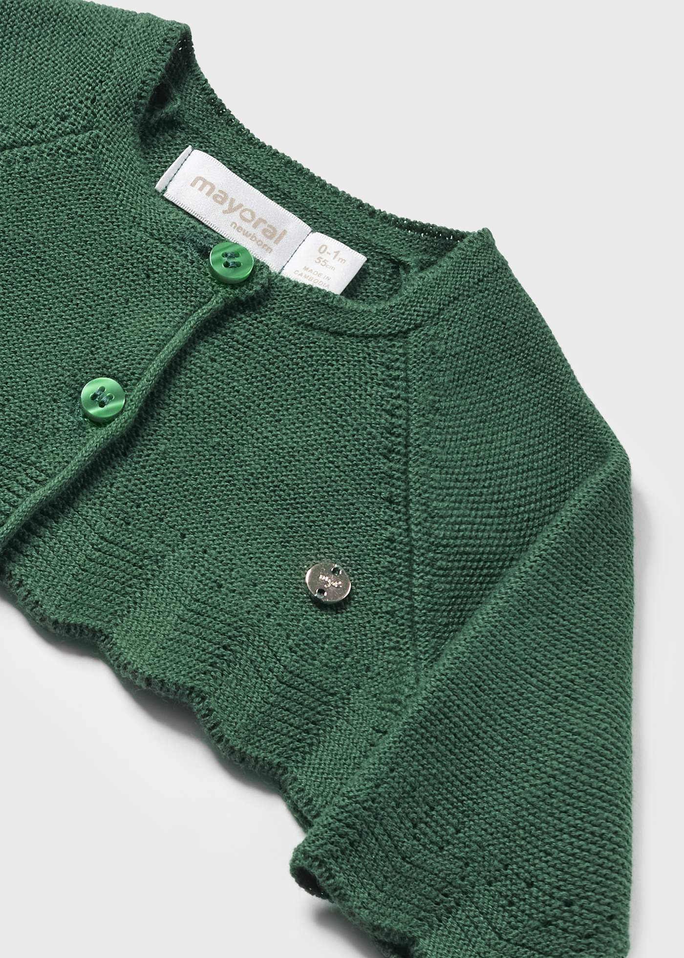 Rebeca tricot Better Cotton recém-nascido