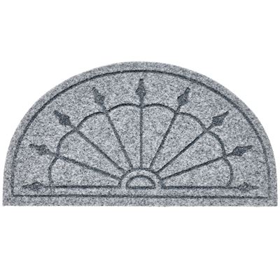Tapis d'entrée demi lune