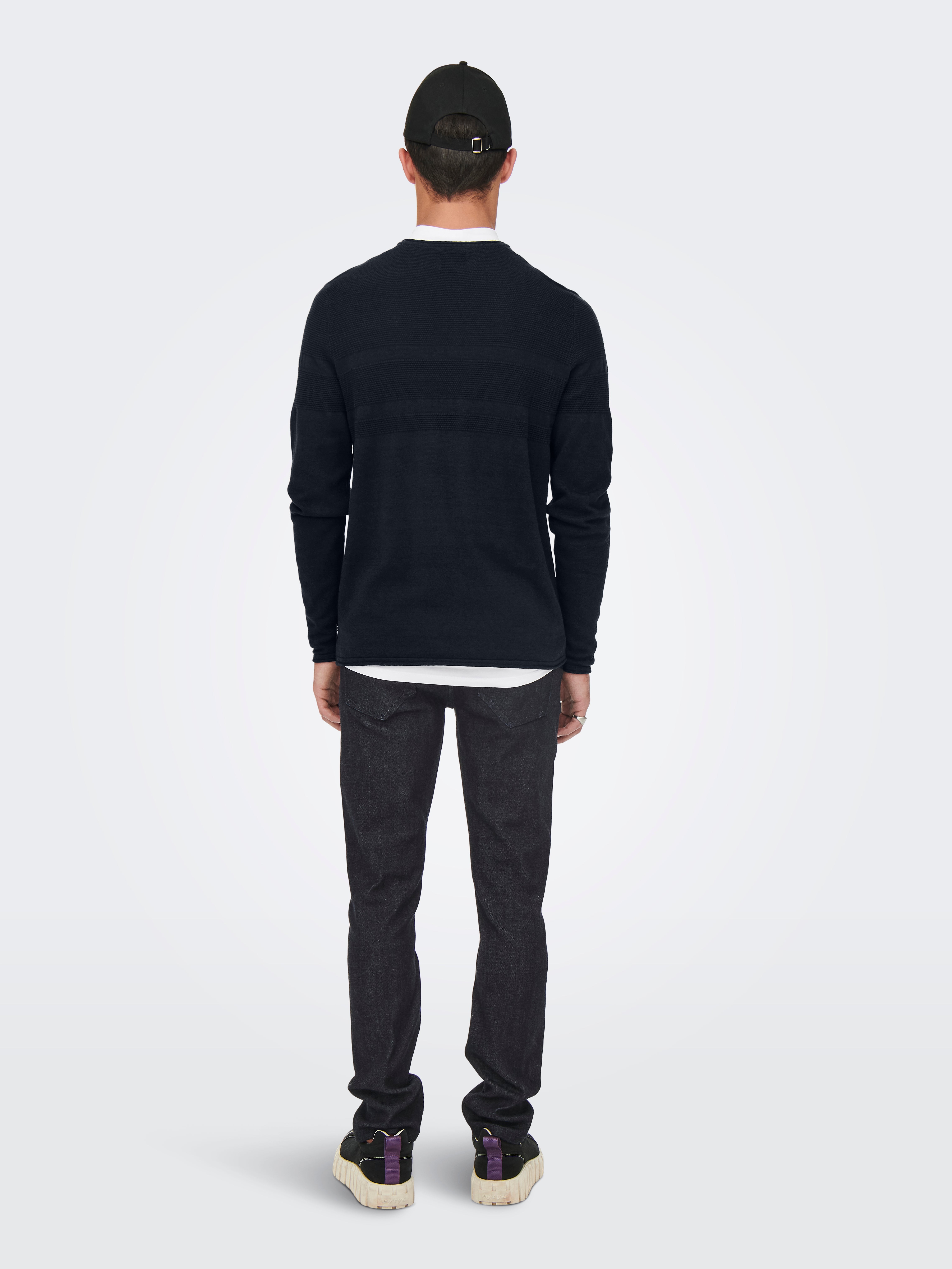 ONSBACE Pullover Dark Navy