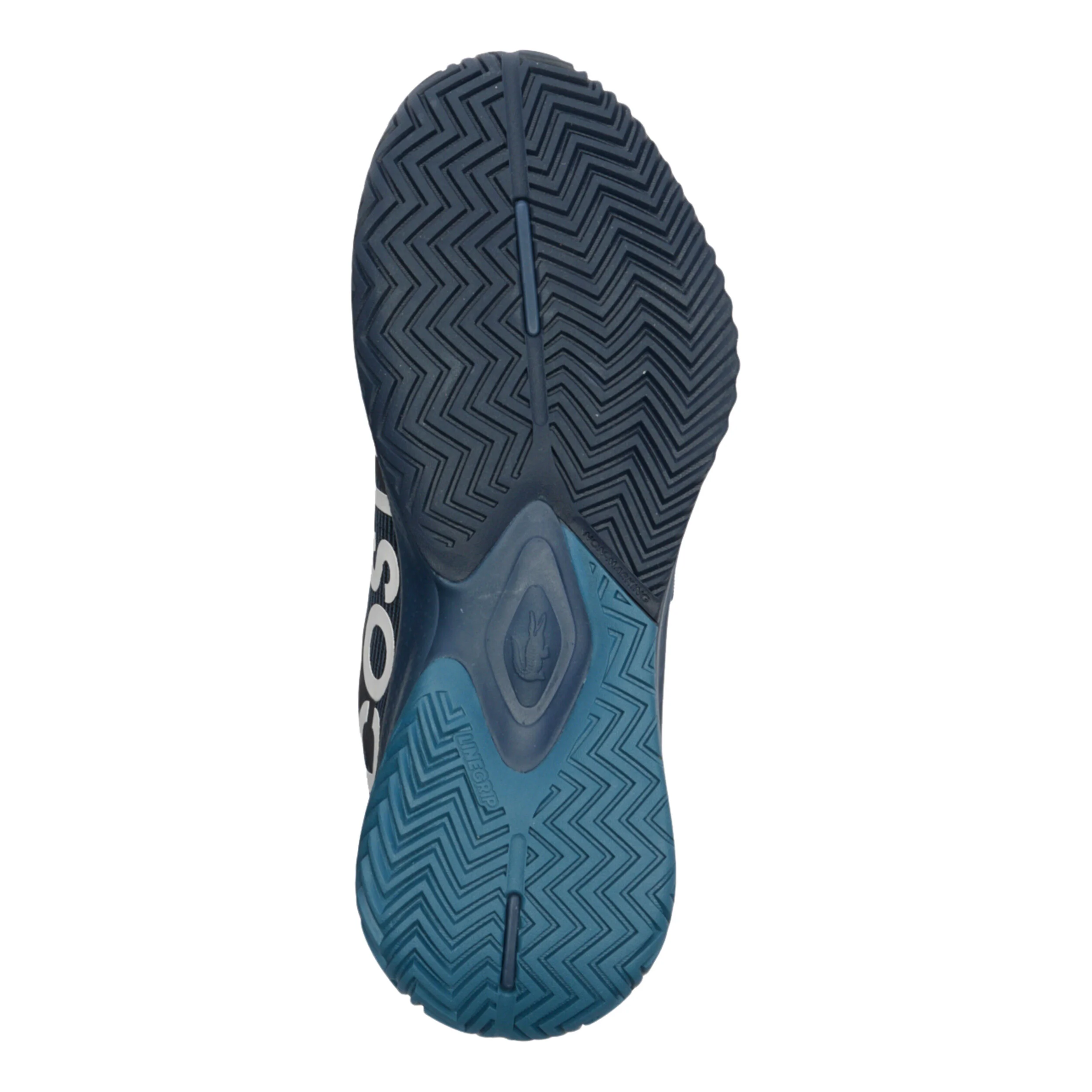 Lacoste Power Serve Chaussures Toutes Surfaces Hommes - Bleu Foncé , Bleu