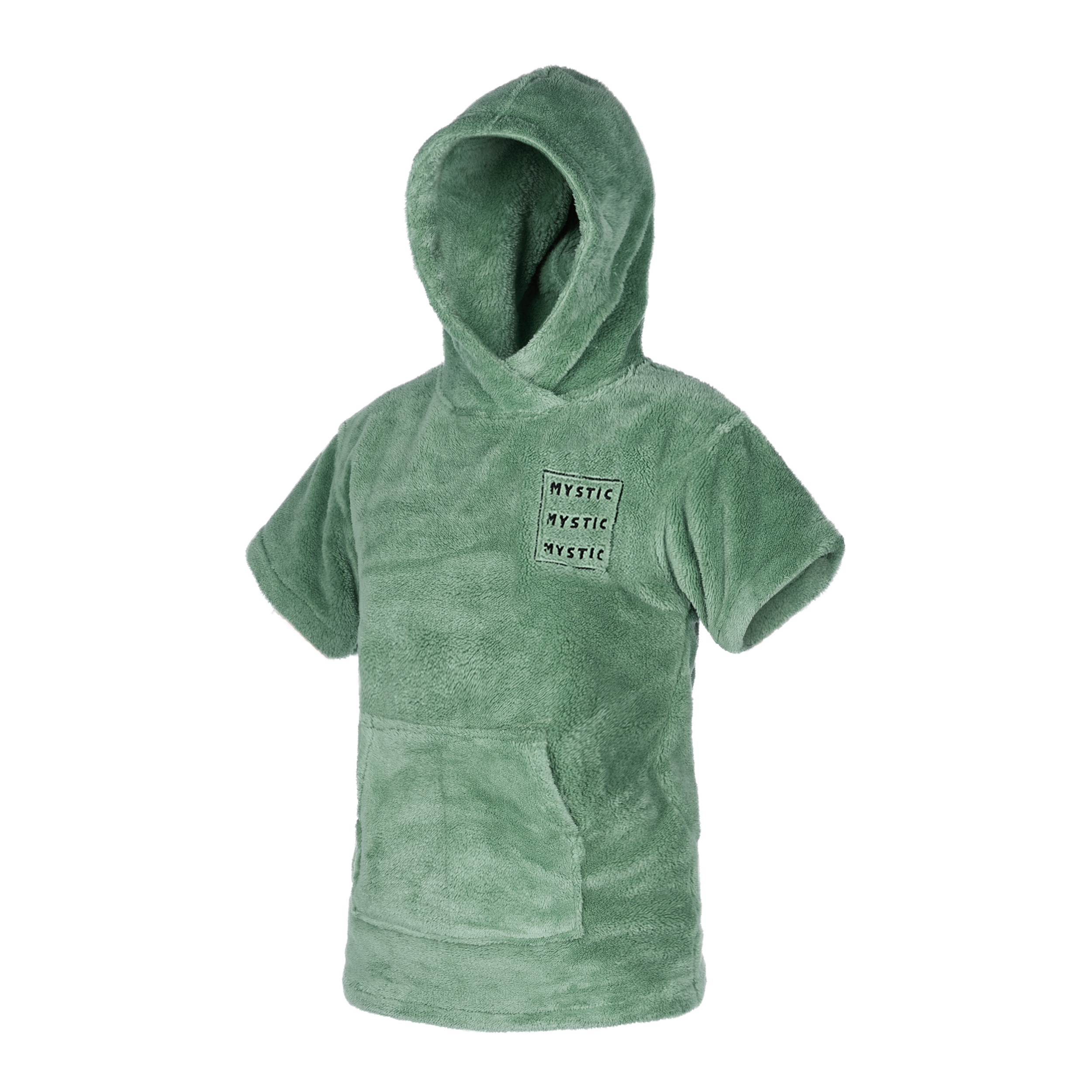 Mystic Poncho Teddy kids Rusty red