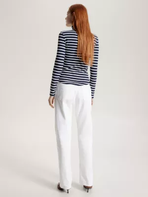 Blusa de gola alta justa